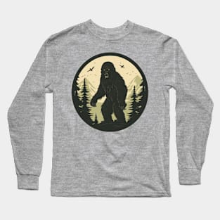 Sasquatch, Bigfoot Long Sleeve T-Shirt